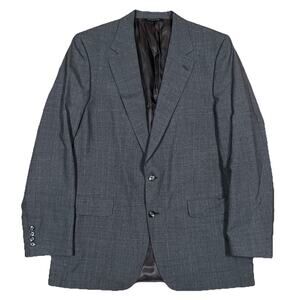 Vintage Burberrys Men's Greg Two Button Blazer Sport Coat Union Made USA Jacket